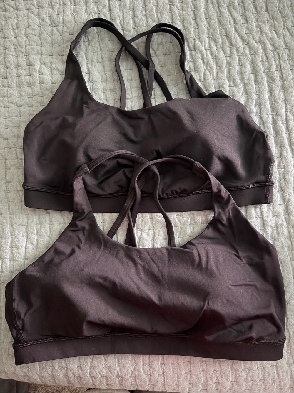 Lululemon Strappy Sports Bralette - Black